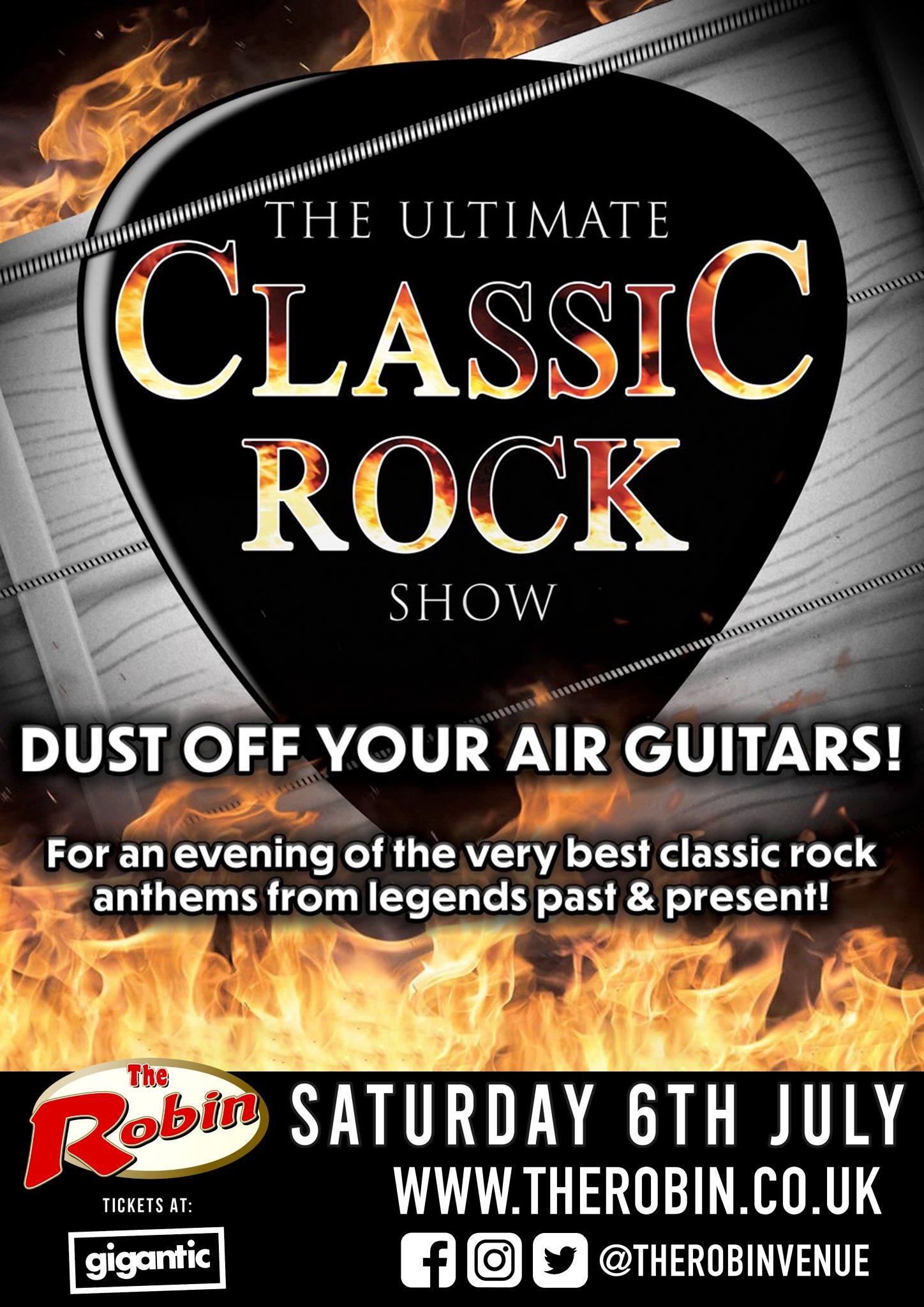 The Ultimate Classic Rock Show The Robin 9260