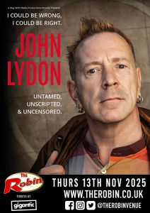 I Could Be Wrong, I Could Be Right – John Lydon 2025