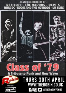 Class Of ’79 – A Tribute to Punk and New-Wave