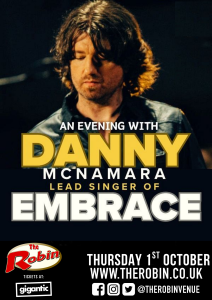 An evening with Danny McNamara from Embrace