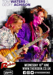 TOM WATERS BAND feat. GEOFF ACHISON (Aus) – Brush with the Blues