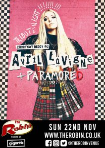 Courtnay Reddy as Avril Lavigne + Paramored