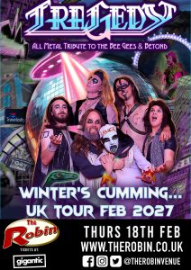 Tragedy: All Metal Tribute to the Bee Gees & Beyond – Winter’s Cumming UK Tour