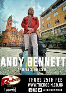 Andy Bennett of Ocean Colour Scene